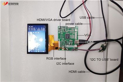 Raspberry Pi 5 ইঞ্চি টাচ্চ স্ক্ৰীণ